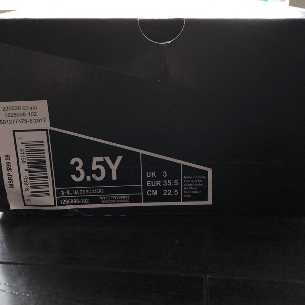 Boys curry shoes